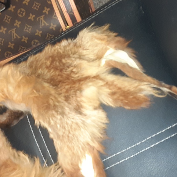 VINTAGE REAL FOX FUR FULL LENGTH SCARF MINT CONDITION - Picture 3 of 9